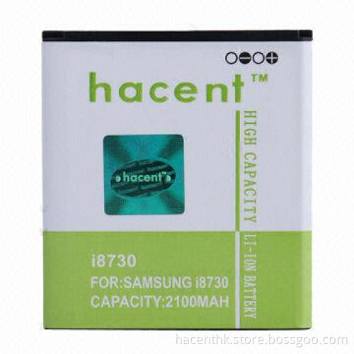For Samsung Galaxy Express i8730 Mobile Battery with 3.7V/2,100mAh